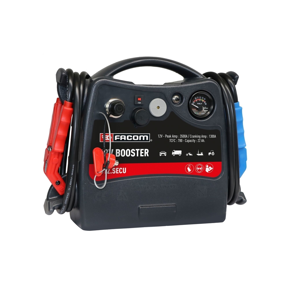 Booster de démarrage 12 volts pour usage intensif - FACOM - B12.SECU