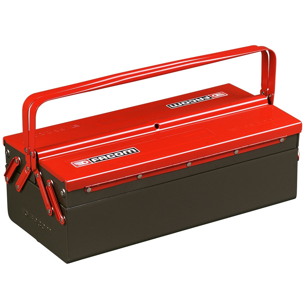 Boîte à outils métallique 3 cases - Par 5 - FACOM - BT.9