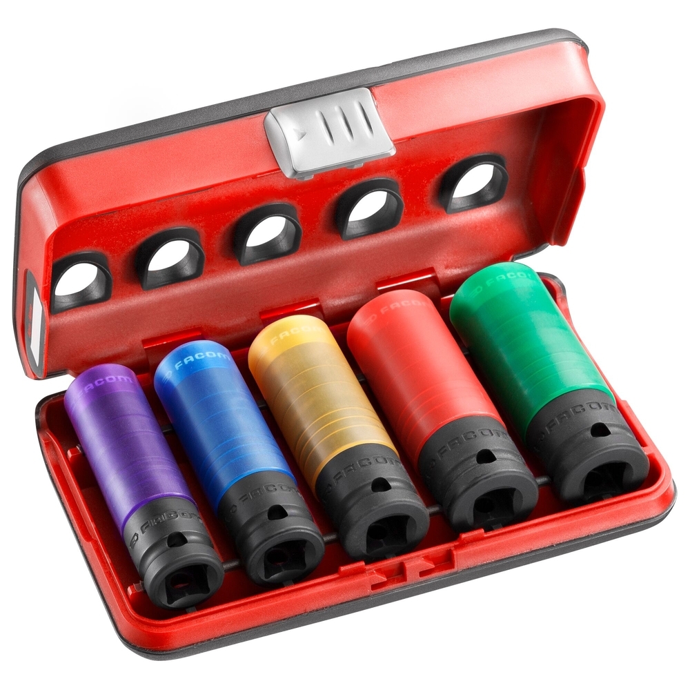 BOITE VIDE DBOX pour 5 douilles impact - FACOM - BV.NSI5L