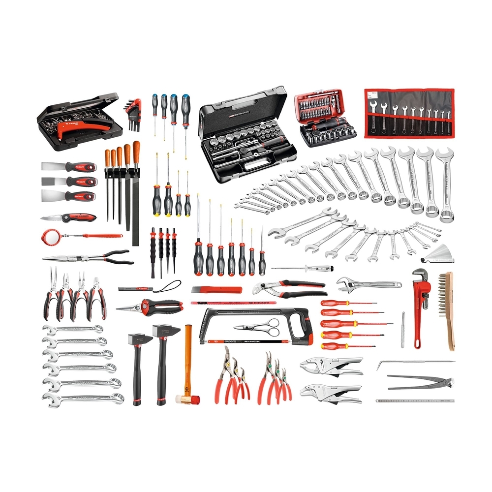 Sélection maintenance industrielle 200 outils - modules mousse 1/3 (x18) - FACOM - CM.140A-F