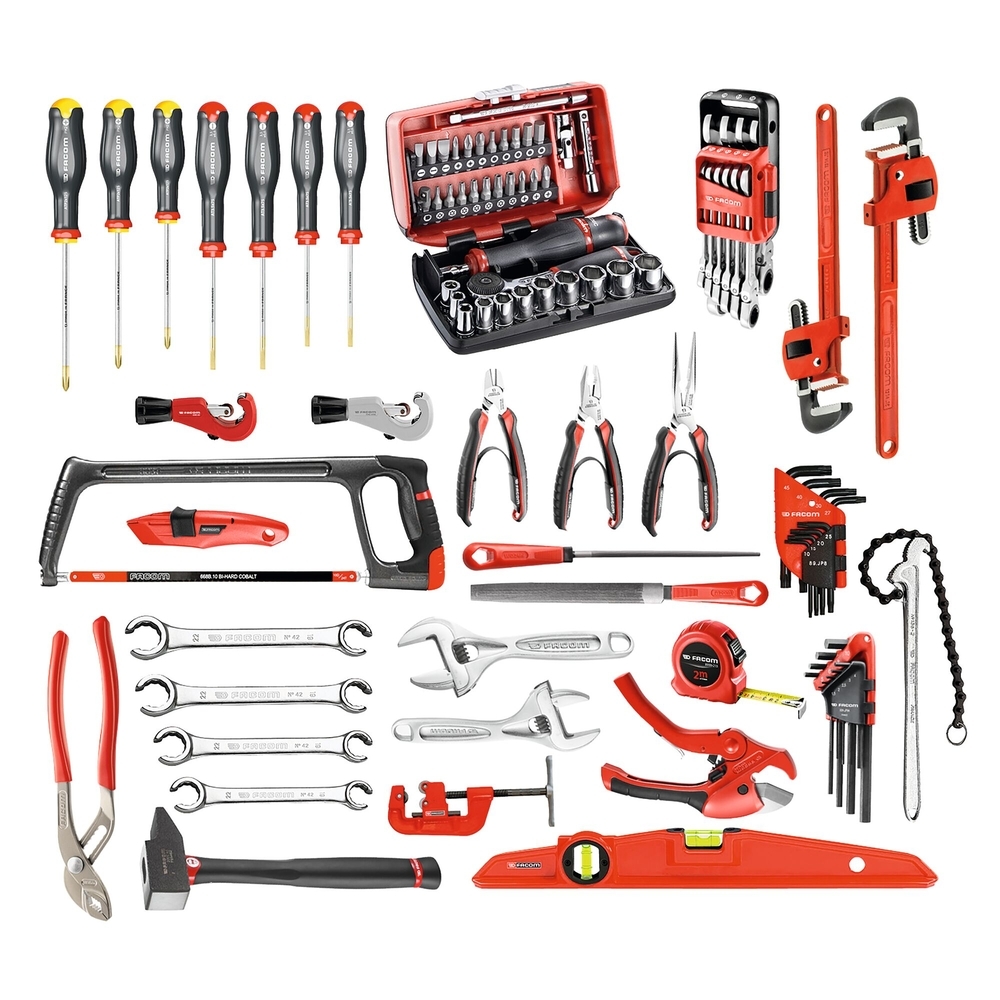 Sélection plombier 94 outils - FACOM - CM.210A