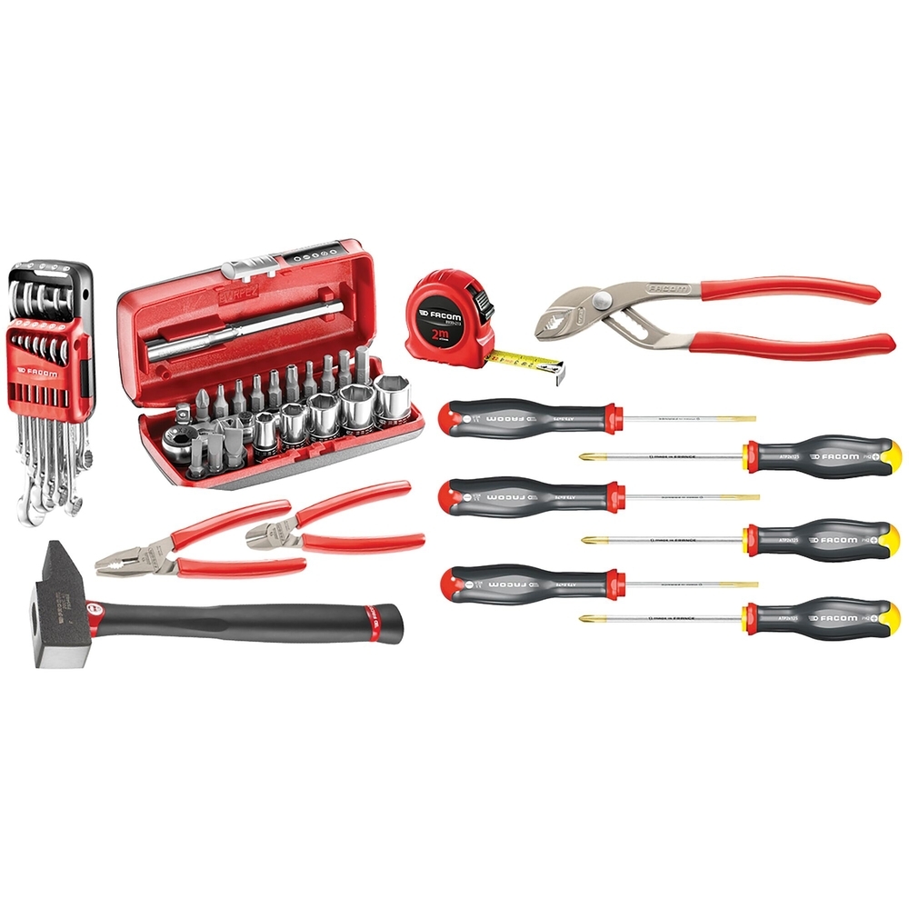 Sélection particuliers/enseignement technique 52 outils - FACOM - CM.500A
