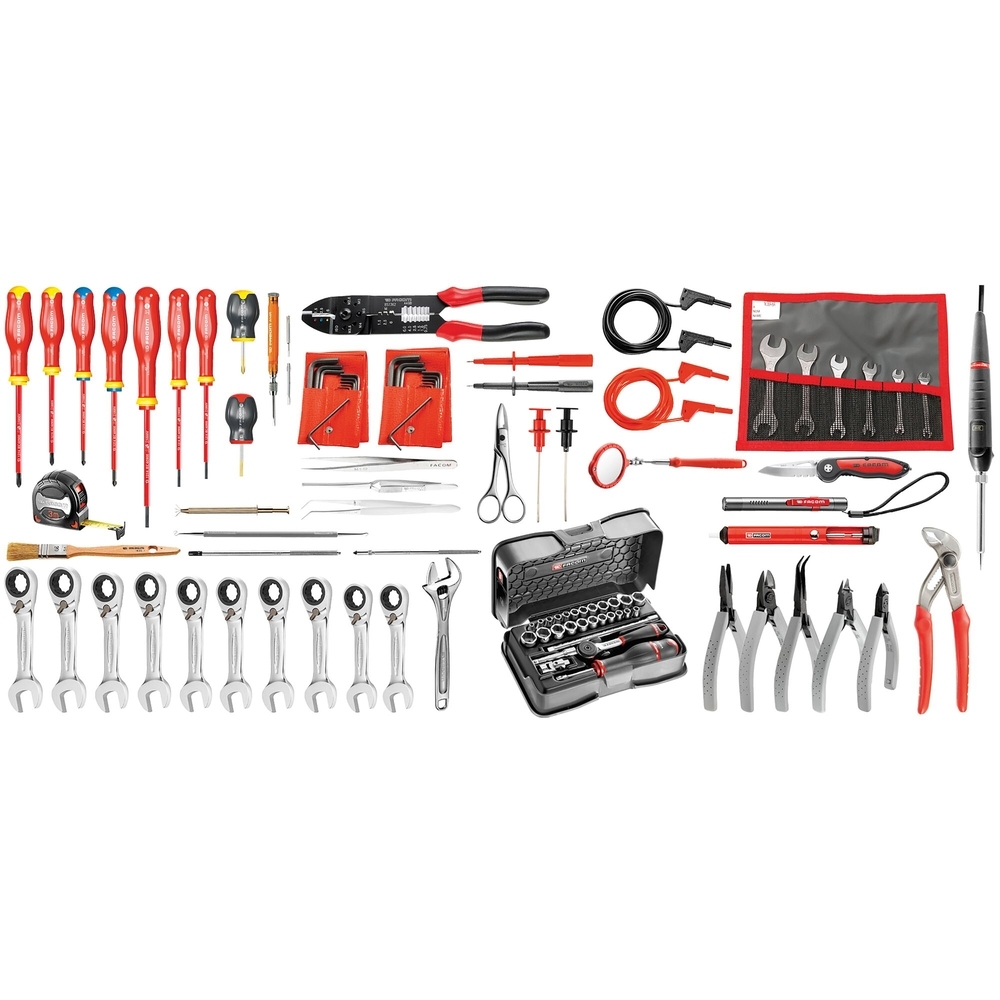 Sélection électricien 101 outils - FACOM - CM.EL34