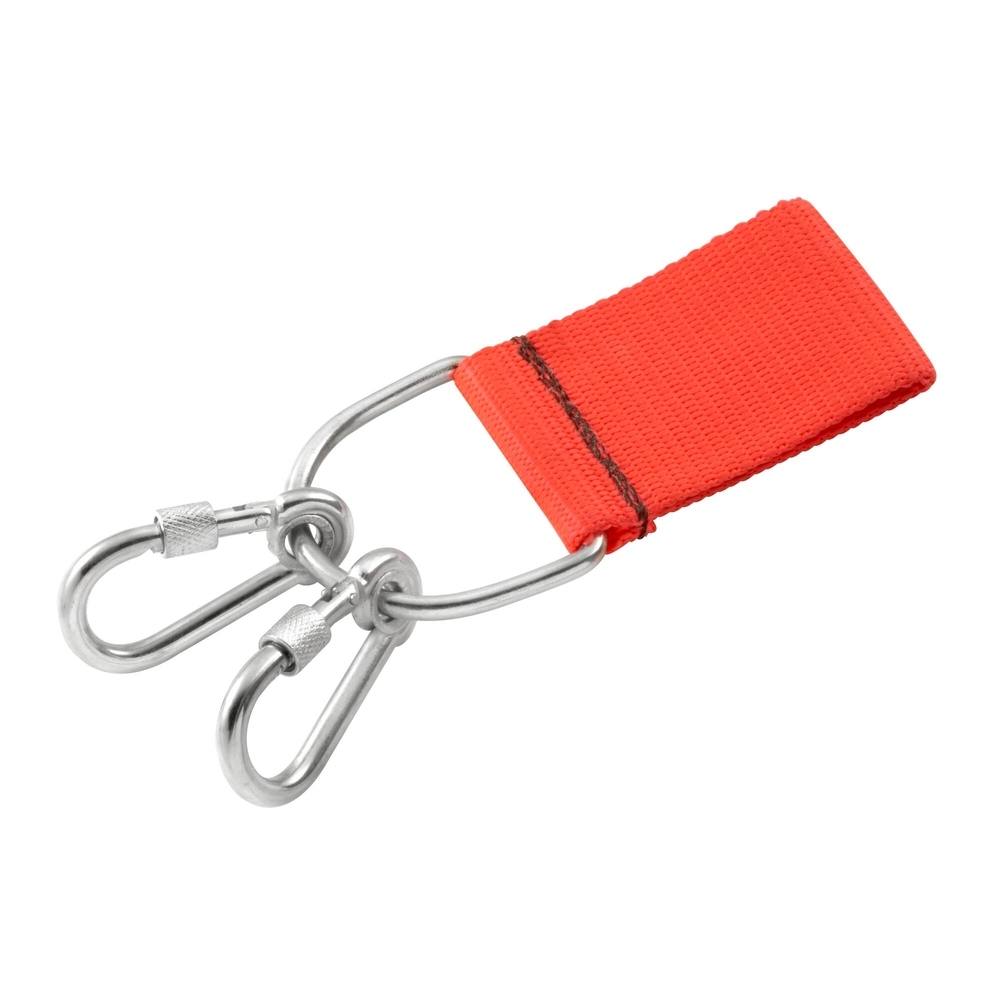 Anneau métal équipé de 2 mousquetons 60 mm en inox à vis SLS - FACOM - CT-ACC2M