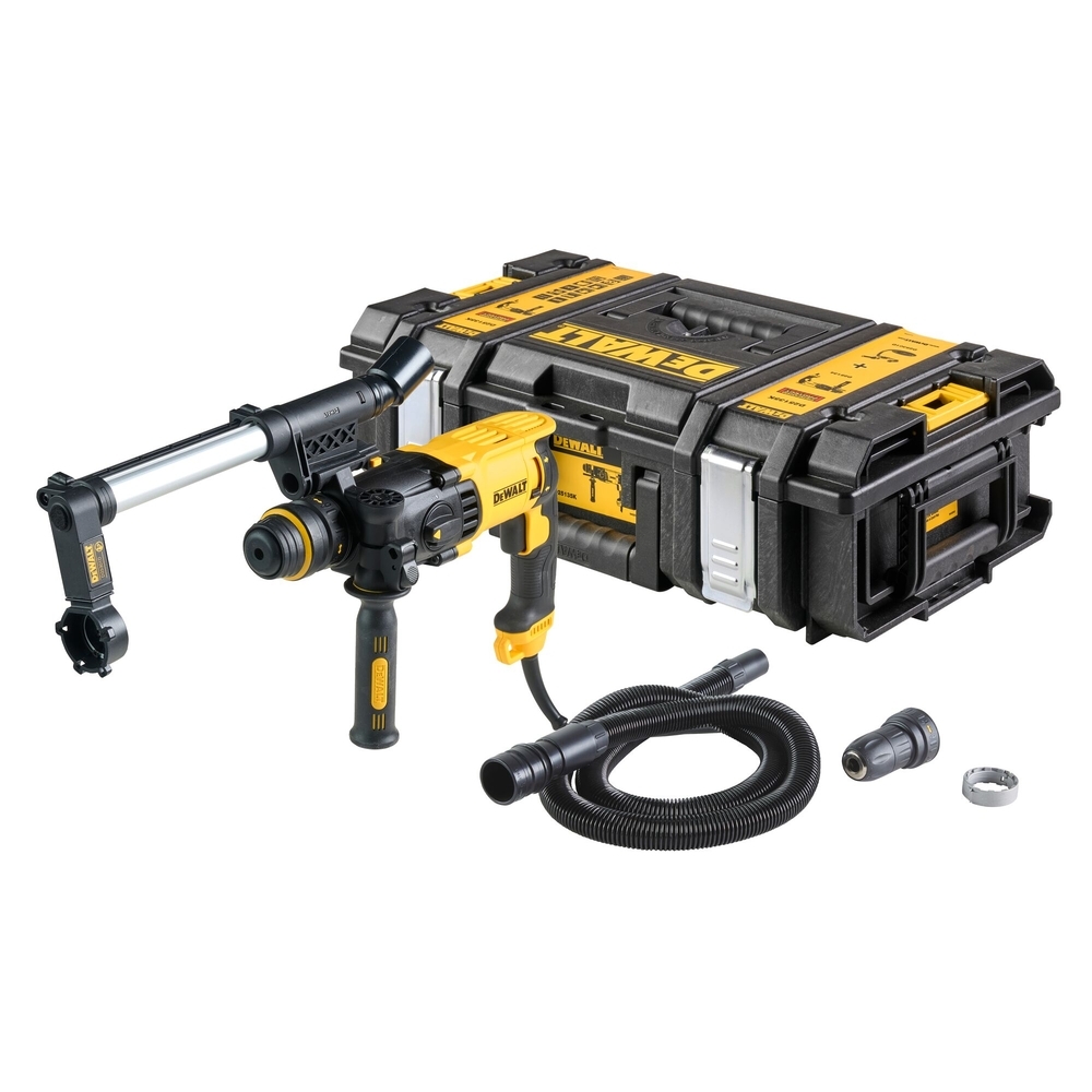 Perforateur SDS-plus 800W 2.8J - système d'extraction des poussières - D25135K-QS - DEWALT