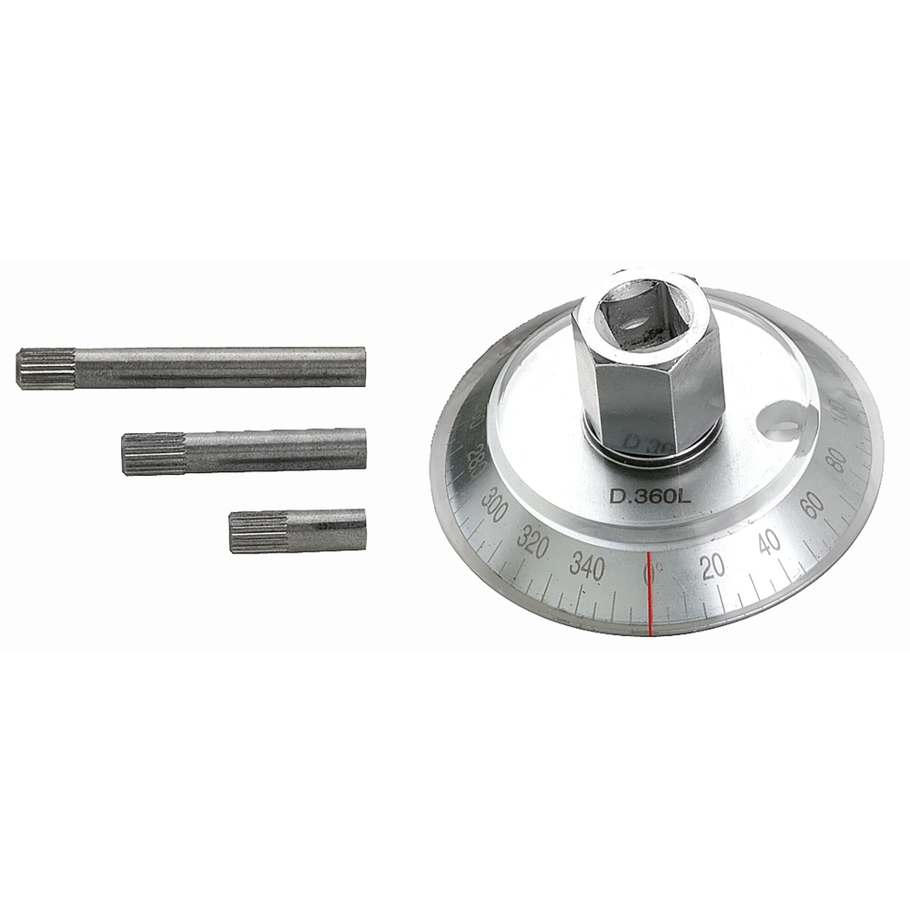 Clé de serrage angulaire à lecture latérale carré 1/2