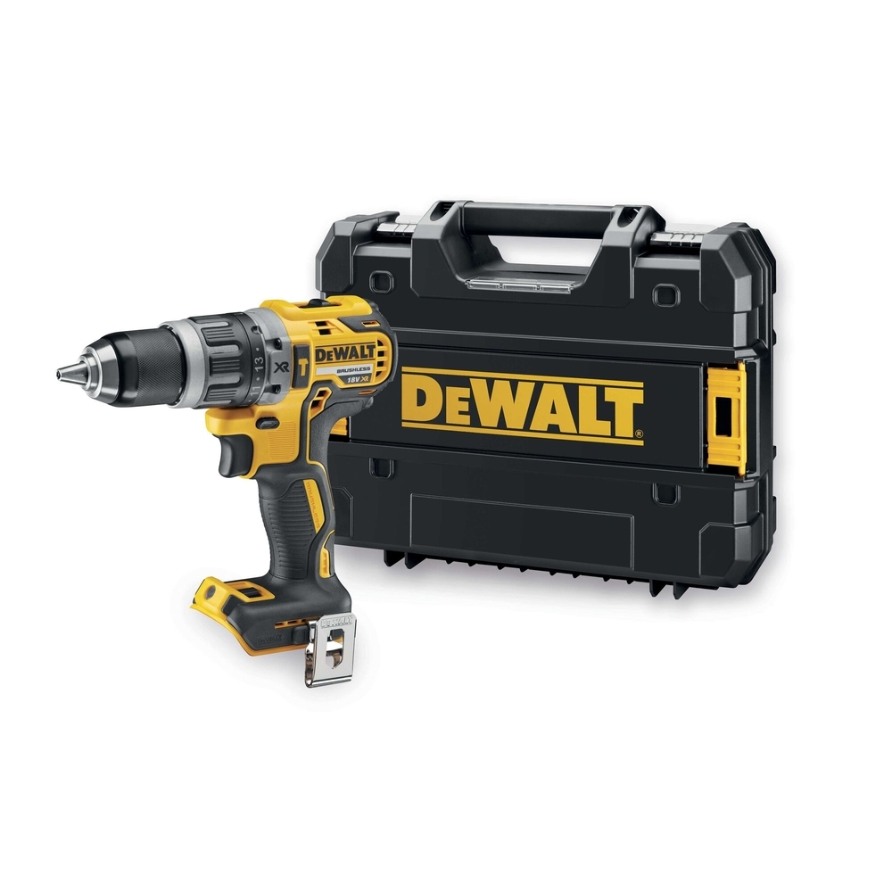 Perceuse visseuse percussion Compacte XR 18V Brushless - coffret TSTAK - DCD796NT-XJ - DEWALT