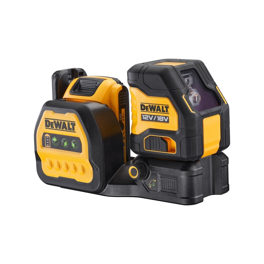 Laser croix XR 12 V / 18 V 2 Ah Li-Ion - faisceau vert - DCE088D1G18-QW - DEWALT