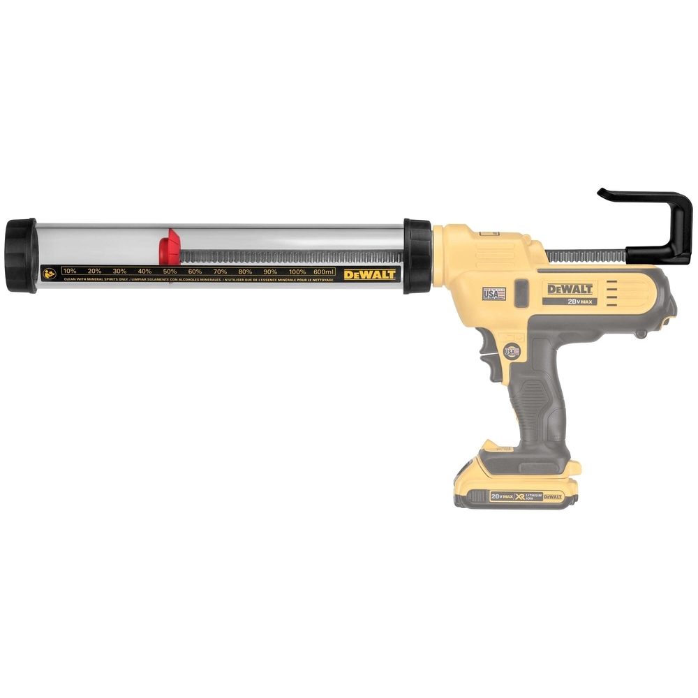 Tube long transparent pour pistolet à mastic - DCE5801-XJ - DEWALT
