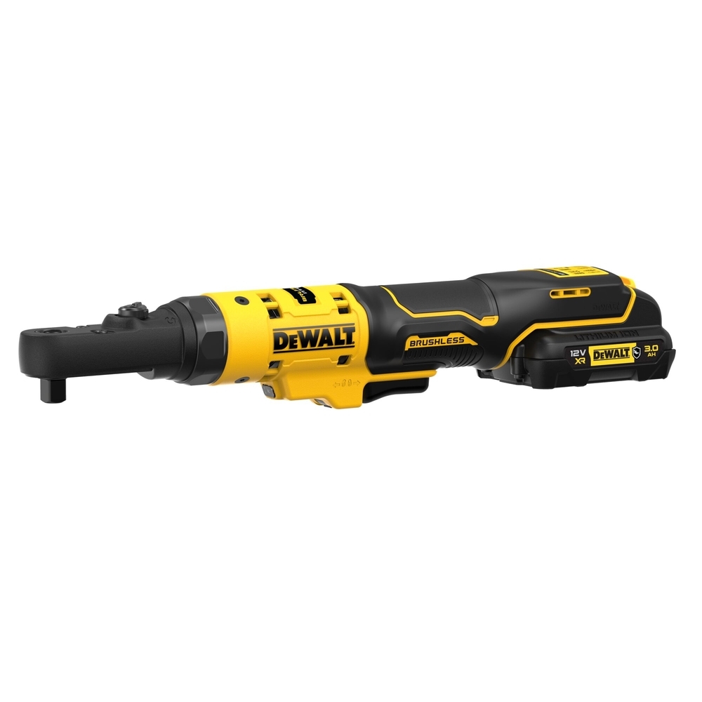 Clé à cliquet XR 12V 3Ah Li-Ion Brushless - Têtes 1/4