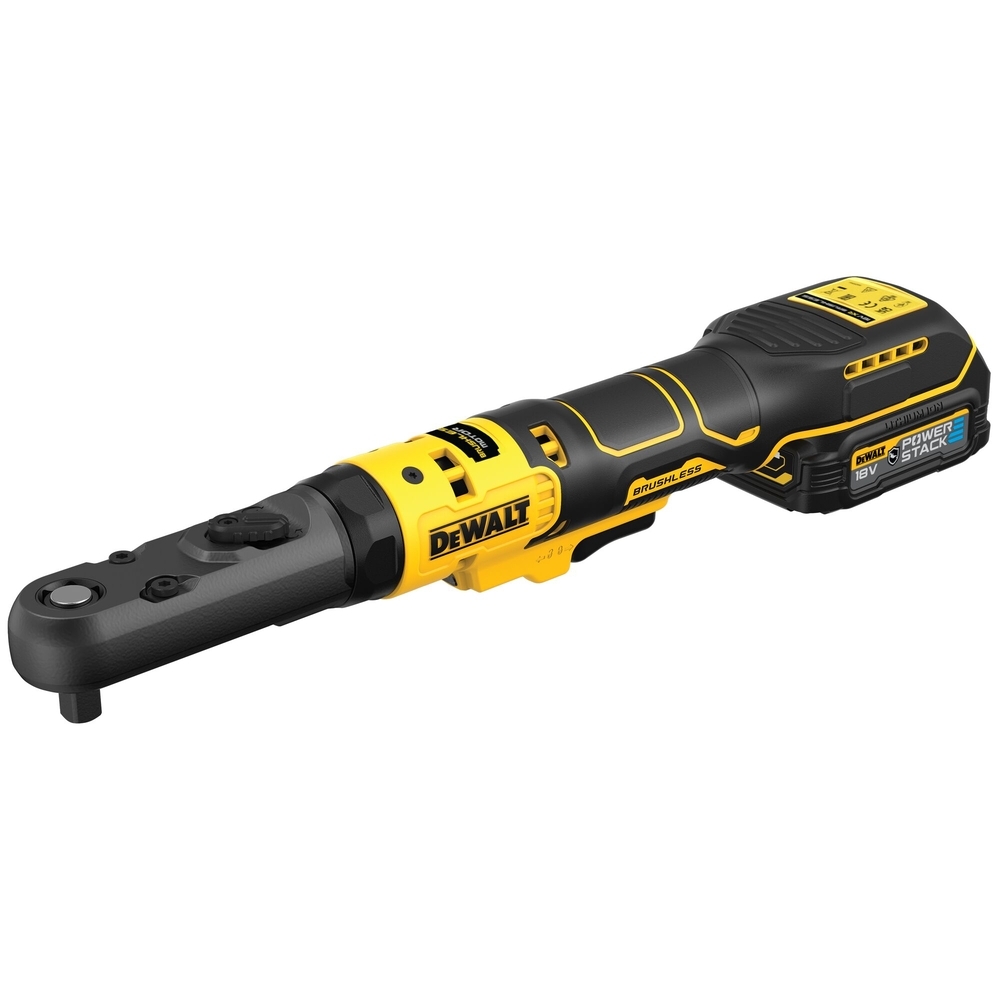 Clé à cliquet XR 18V 1.7Ah Li-Ion Brushless - Têtes interchangeables 3/8