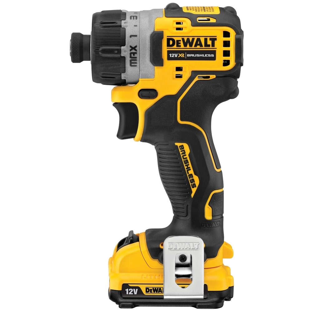 Visseuse XR 12 V 2 Ah Li-Ion Brushless - 2 batteries/chargeur/coffret TSTAK - DCF601D2-QW - DEWALT