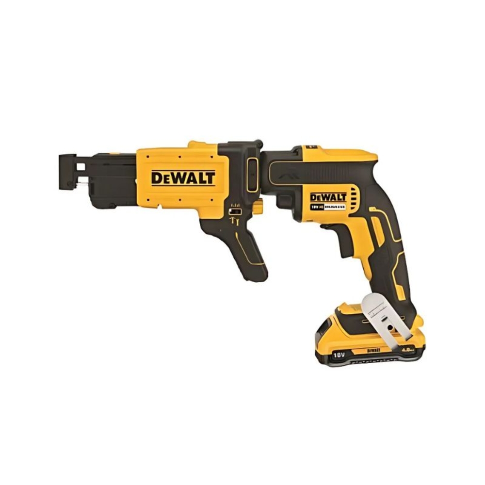 Visseuse à plaques de plâtre XR 18V 4Ah Li-Ion Brushless avec chargeur à bande - DCF620M2K-QW - DEWALT