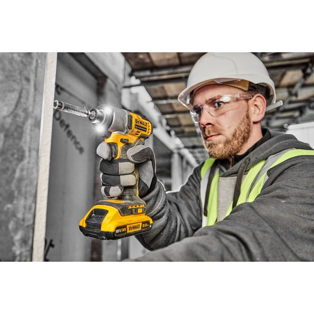 Visseuse à chocs compacte XR 18V 2Ah Li-Ion Brushless  - DCF840D2T-QW - DEWALT