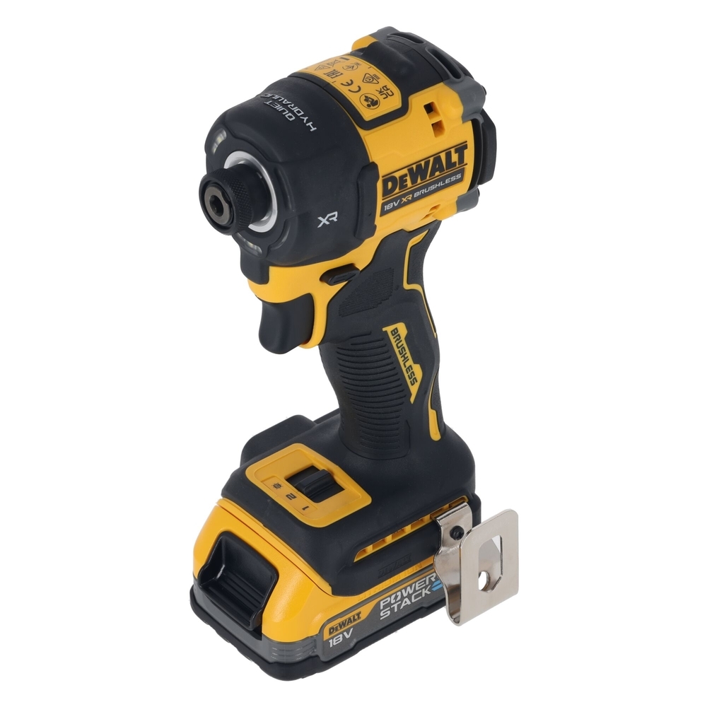 Visseuse à chocs Premium Hydraulique XR 18V 1.7Ah Li-Ion Brushless - POWERSTACK - DCF870E2T-QW - DEWALT