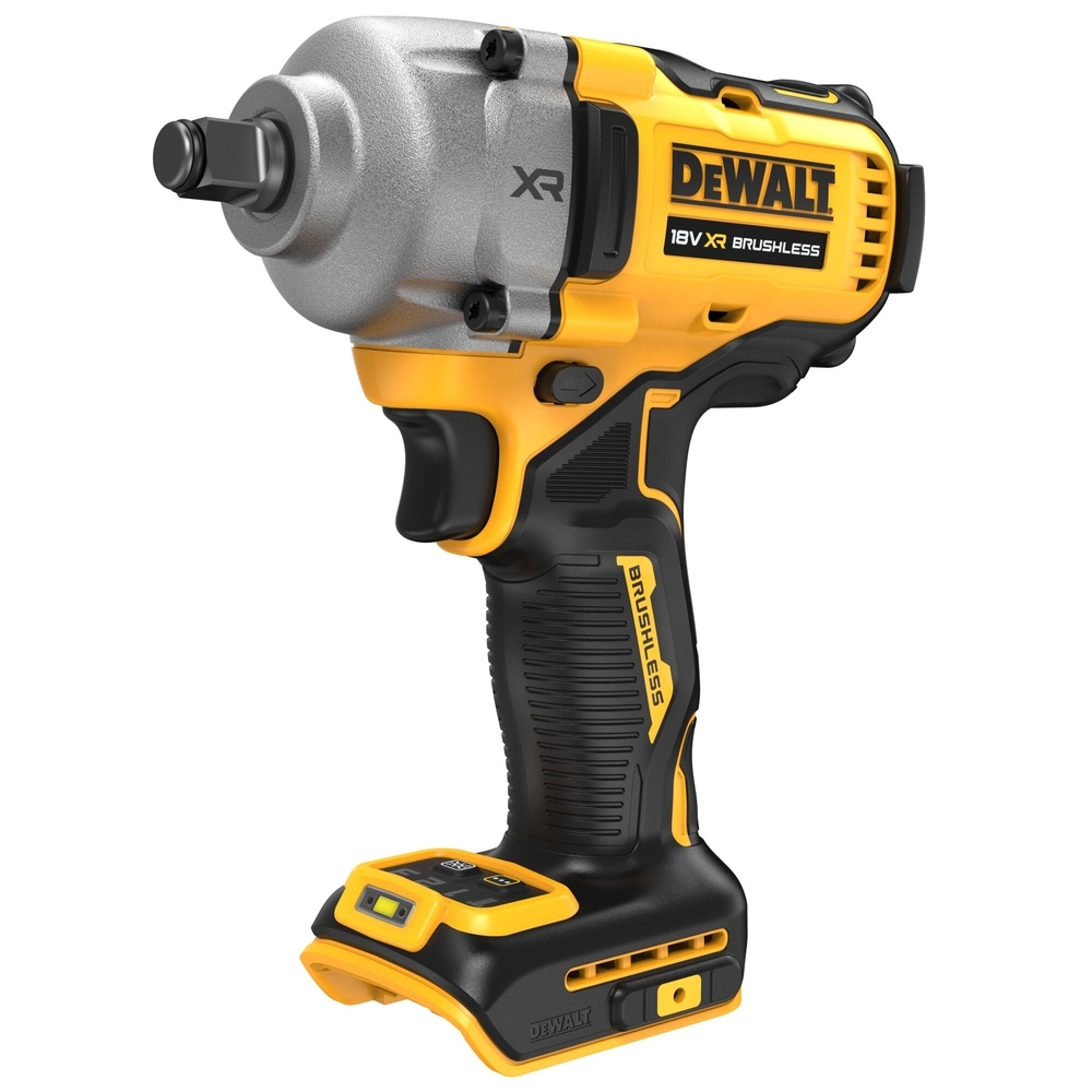 Boulonneuse à chocs 1/2‘’ XR 18 V Brushless 812 Nm - jonc de sécurité - DCF891NT-XJ - DEWALT