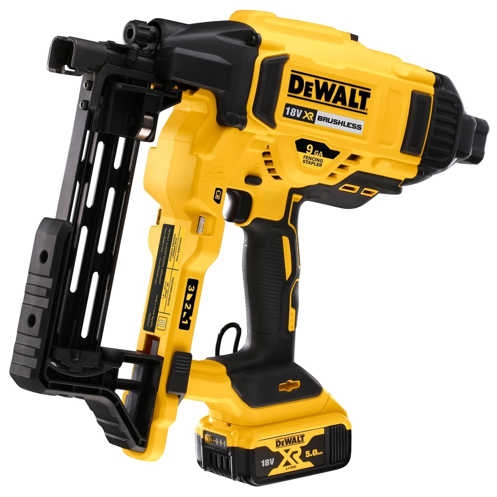 Agrafeuse pour clôture XR 18 V 5 Ah Li-Ion Brushless - DCFS950P2-QW - DEWALT