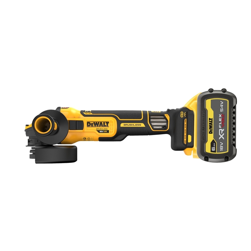 Meuleuse à vitesse variable 125 mm XR 18 V ADVANTAGE 6 Ah Li-Ion Brushless - DCG409VST1-QW - DEWALT