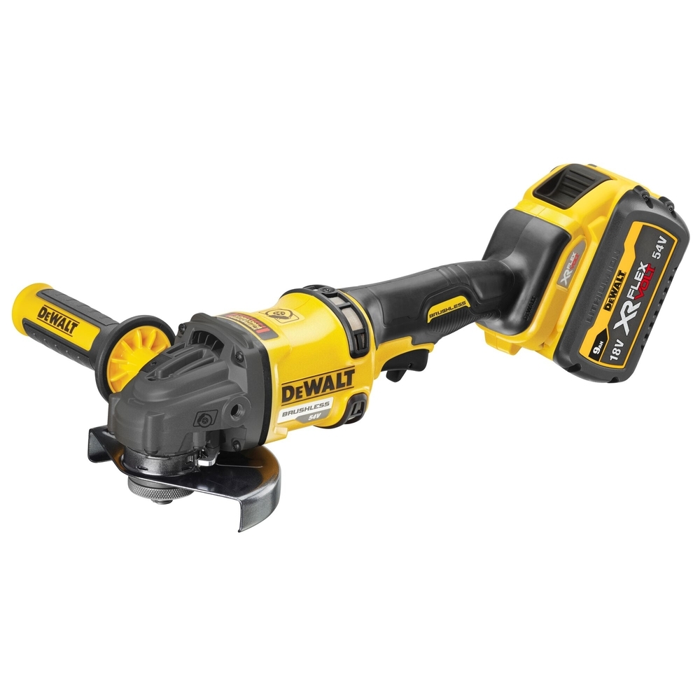 Meuleuse 125 mm XR FLEXVOLT 54 V 3 Ah Li-Ion Brushless - DCG418X2-QW - DEWALT