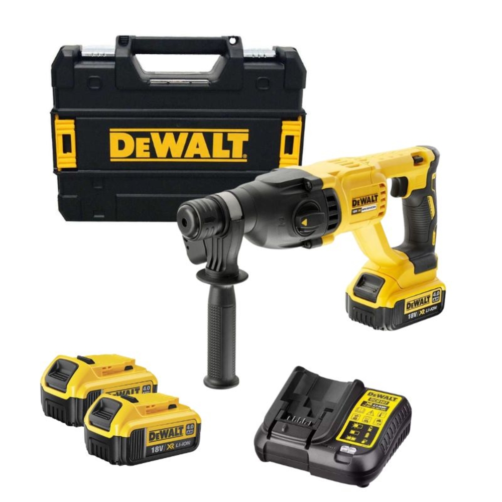 Perforateur SDS-plus XR 18V 4Ah Li-Ion Brushless 2.6J - accessoires - DCH133M2K-FR - DEWALT