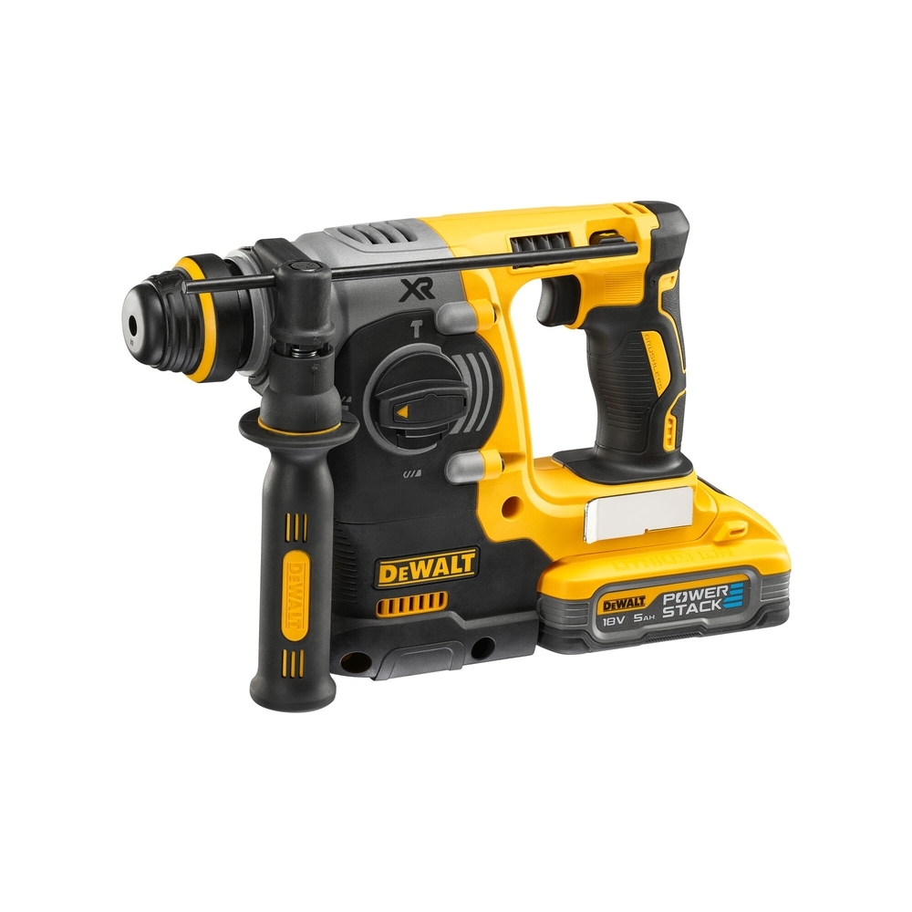 Perforateur SDS-plus XR 18 V 5 Ah Li-Ion Brushless 2,1 J - POWERSTACK - DCH273H2T-QW - DEWALT