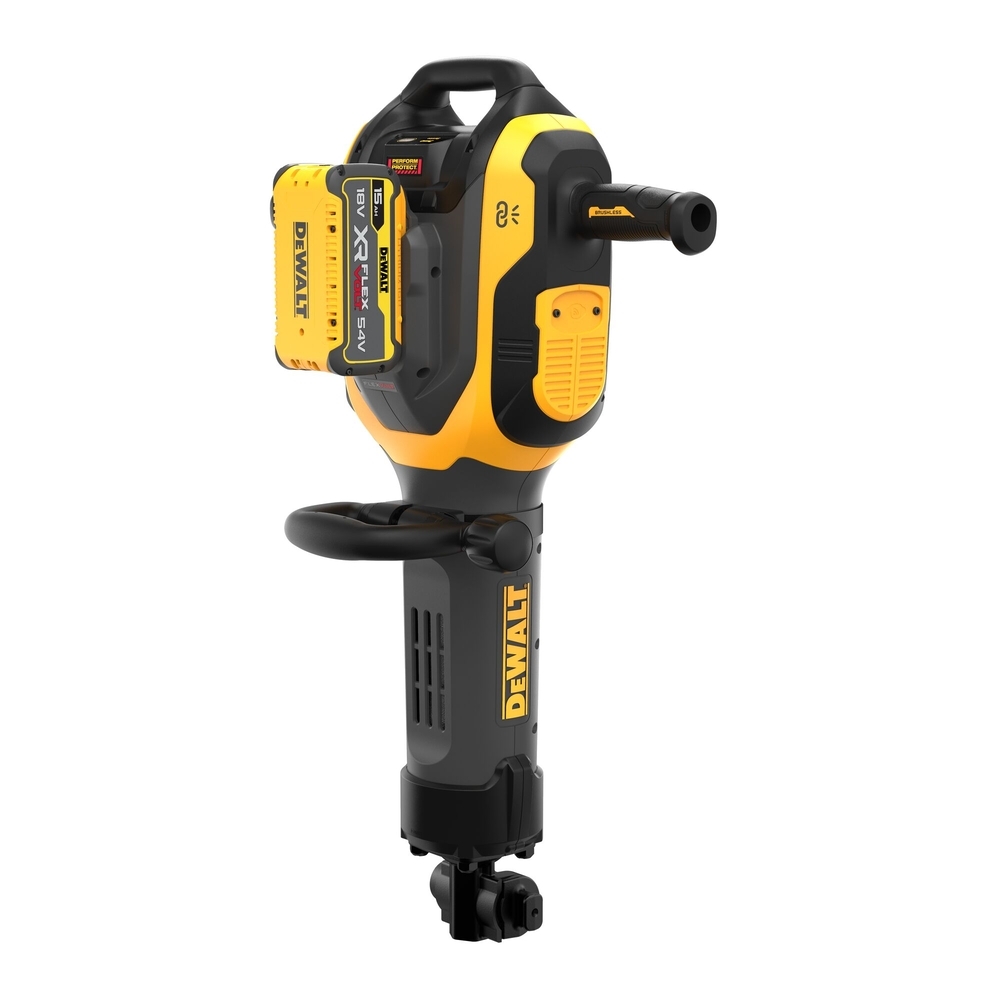 Démolisseur emmanchement hexagonal XR FLEXVOLT 54V 5Ah Li-Ion Brushless 41J - DCH966Z2-QW - DEWALT