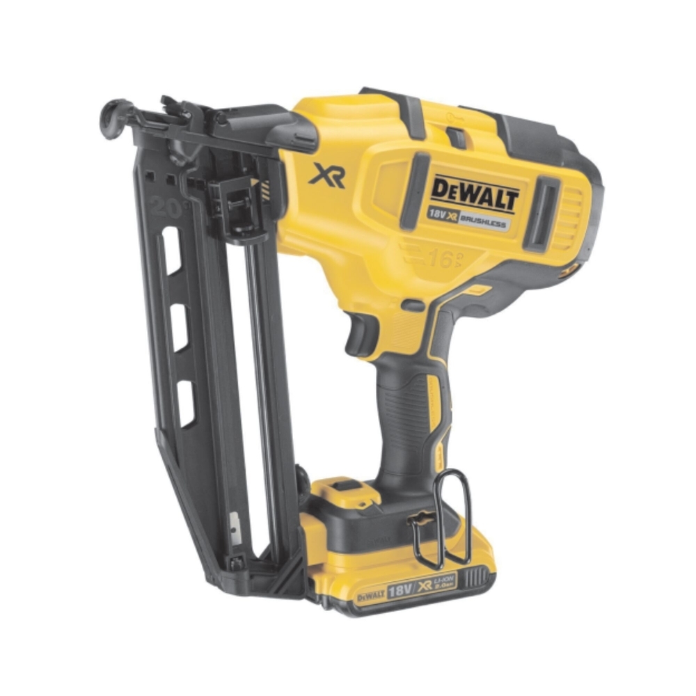 Cloueur de finition 16 Ga XR 18 V 2 Ah Li-Ion Brushless - DCN660D2-QW - DEWALT