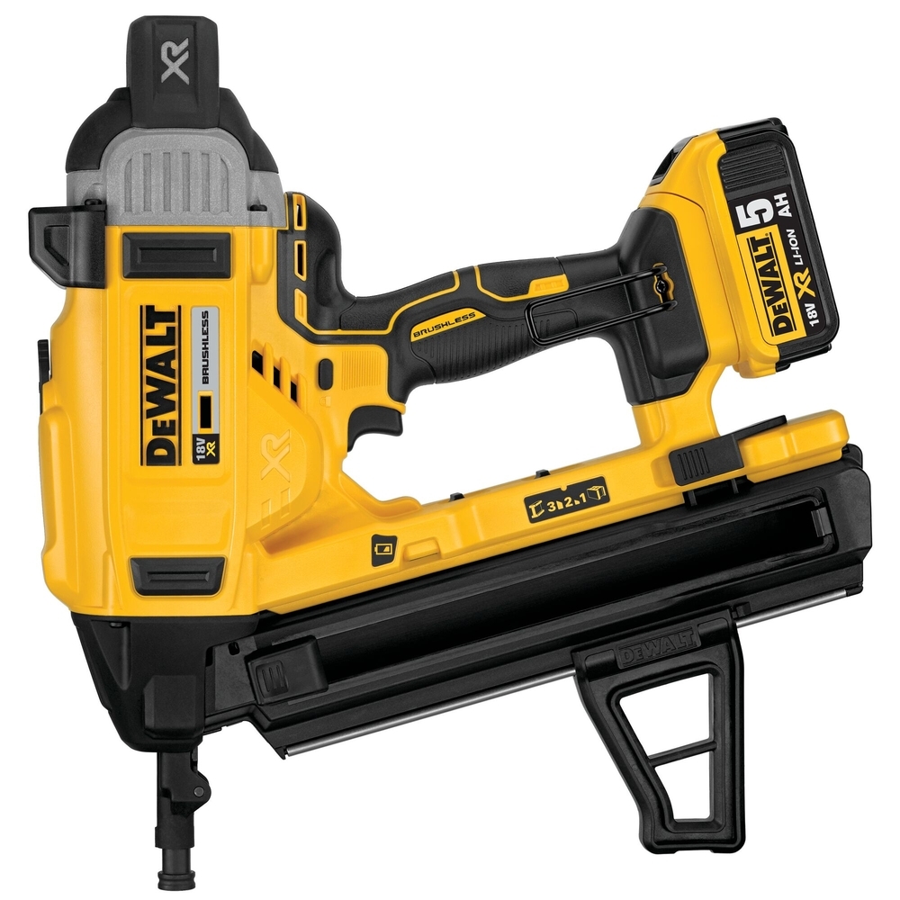 Cloueur béton et acier XR 18 V 5 Ah Li-Ion Brushless - DCN890P2-QW - DEWALT