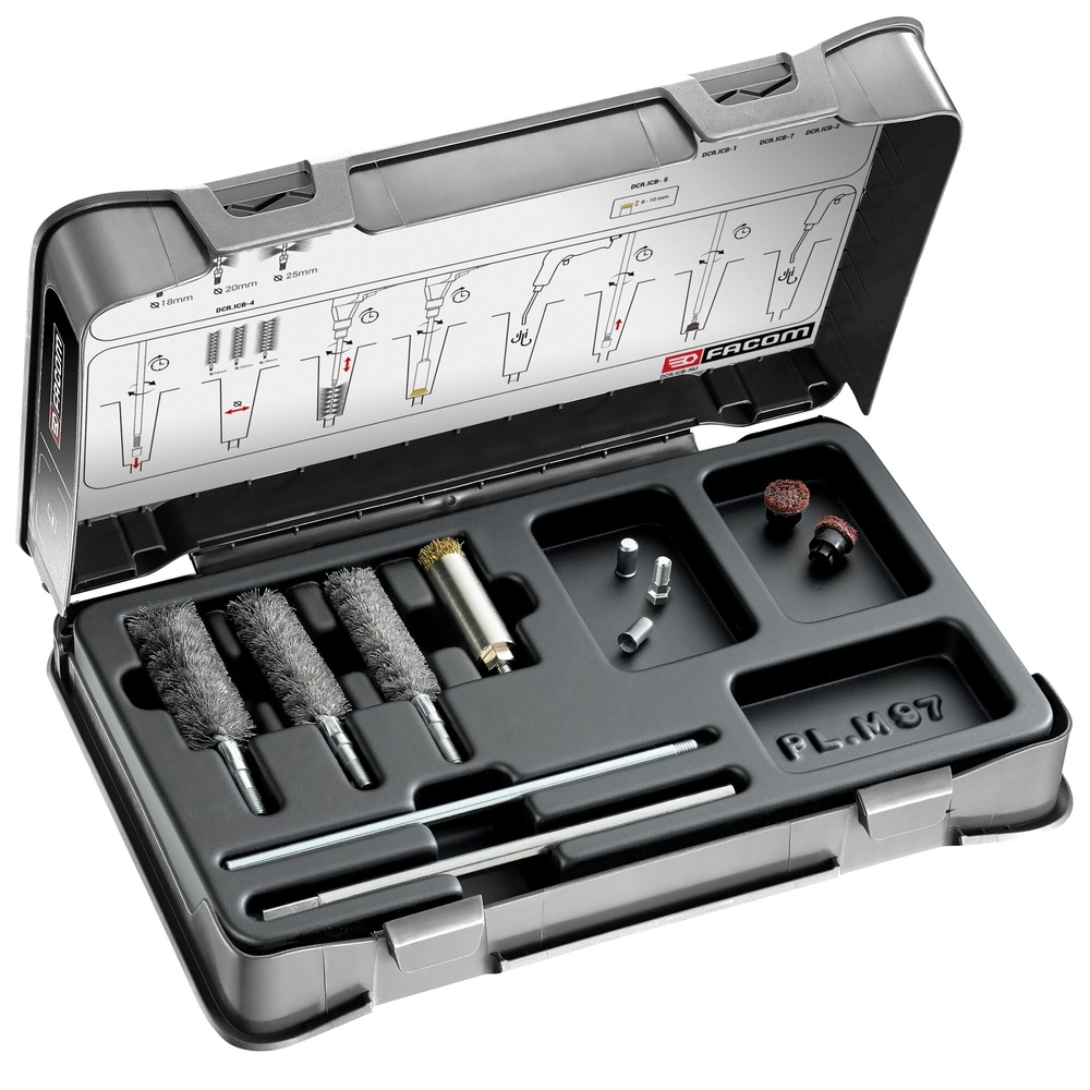 Kit de brosses pour injecteurs - FACOM - DCR.ICB