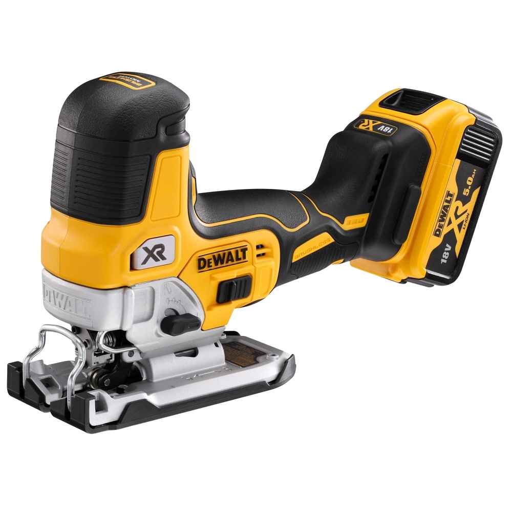 Scie sauteuse à prise par le corps XR 18 V 5 Ah Li-Ion Brushless  - DCS335P2-QW - DEWALT