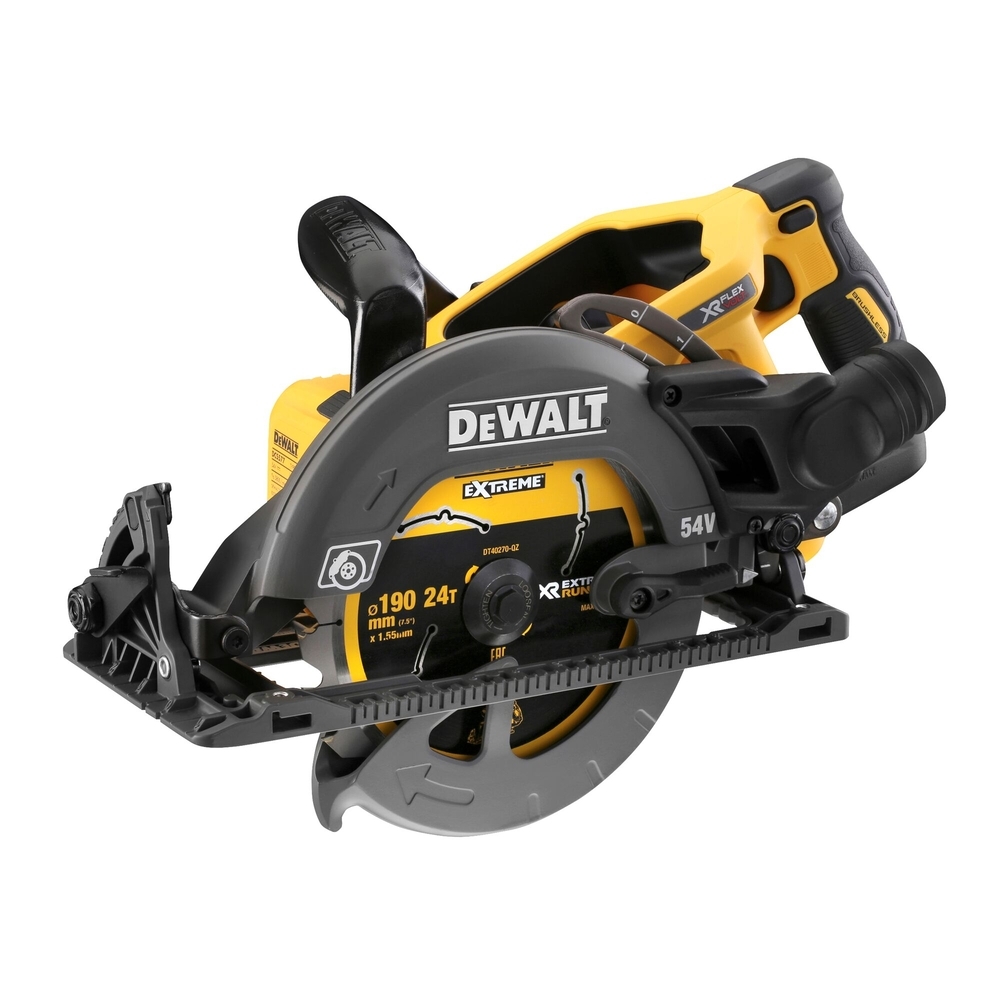 Scie circulaire construction XR FLEXVOLT 54 V Brushless 190 mm - DCS577N-XJ - DEWALT