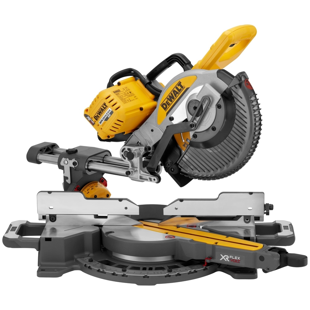 Scie à onglets radiale XR FLEXVOLT 54 V Brushless 250 mm - DCS727N-XJ - DEWALT