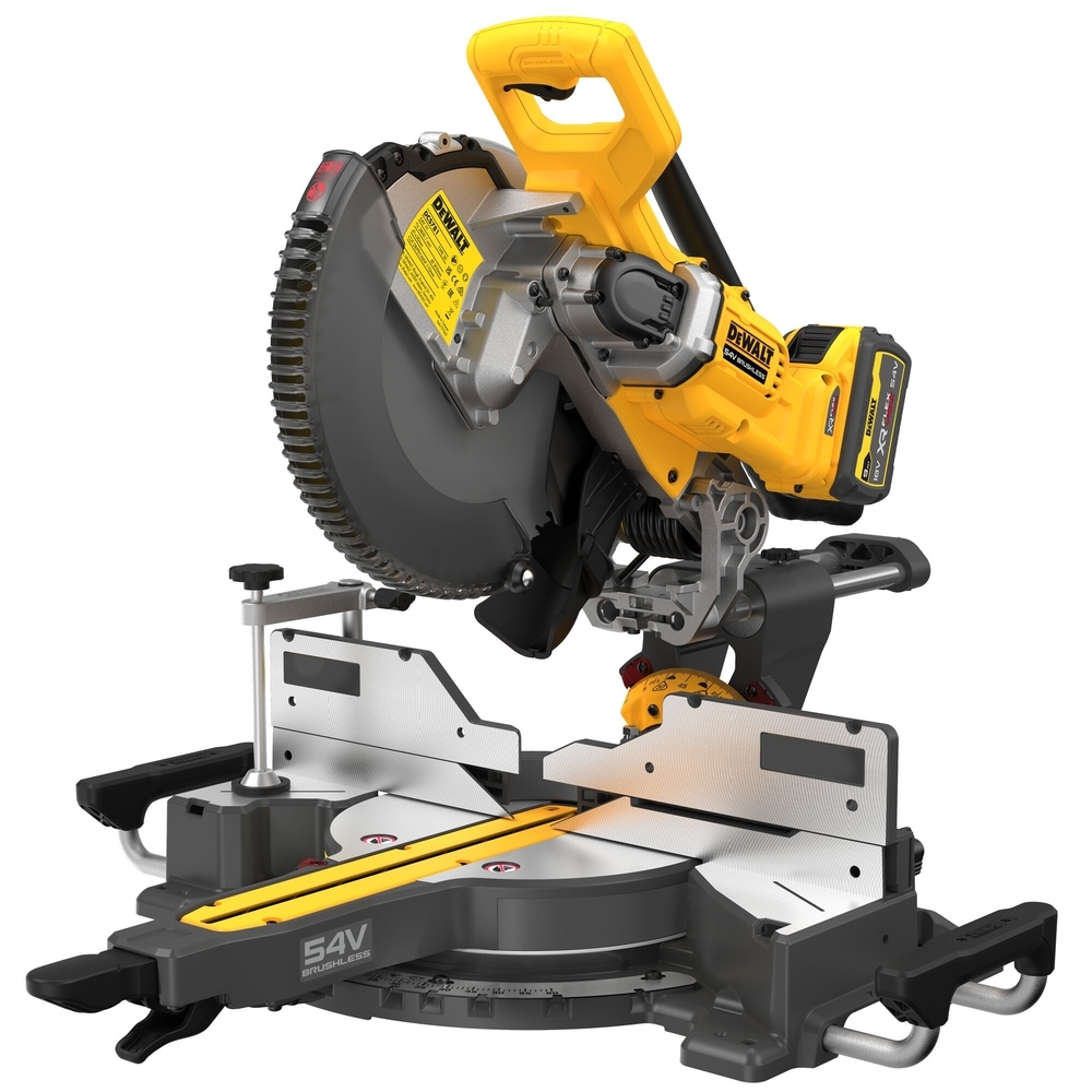 Scie à onglets XR FLEXVOLT 54 V 3 Ah Li-Ion Brushless 305 mm - DCS781X2-QW - DEWALT