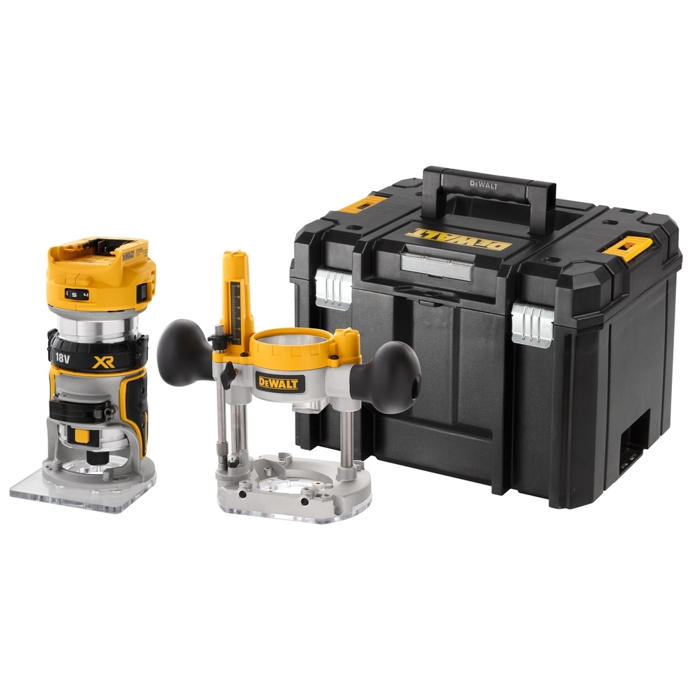 Affleureuse défonceuse XR 18 V Brushless 8 mm - DCW604NT-XJ - DEWALT