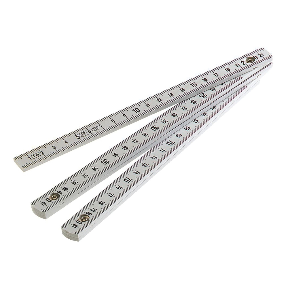 Mètre pliant synthétique 2 m - 10 branches - Par 10 - FACOM - DELA.401.00