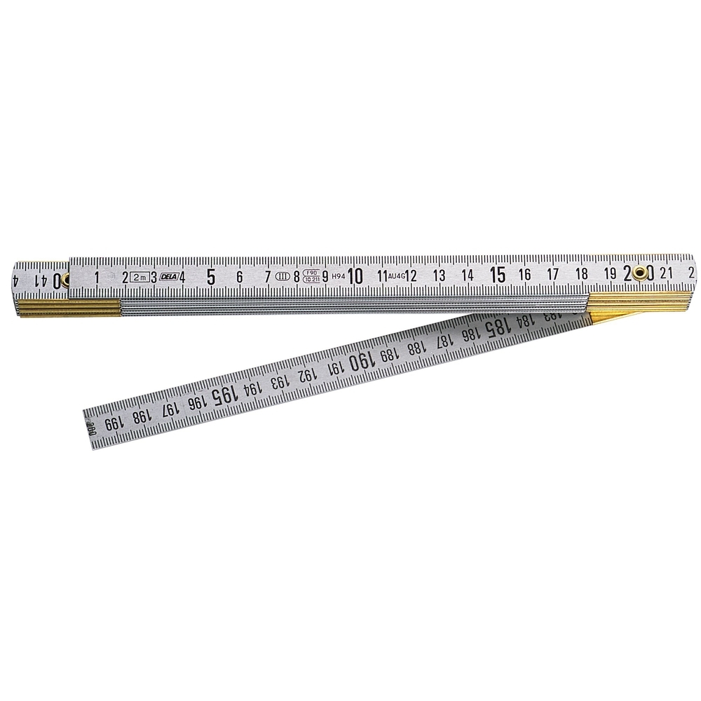 Mètre pliant 2 m - 10 branches - Par 10 - FACOM - DELA.626.00