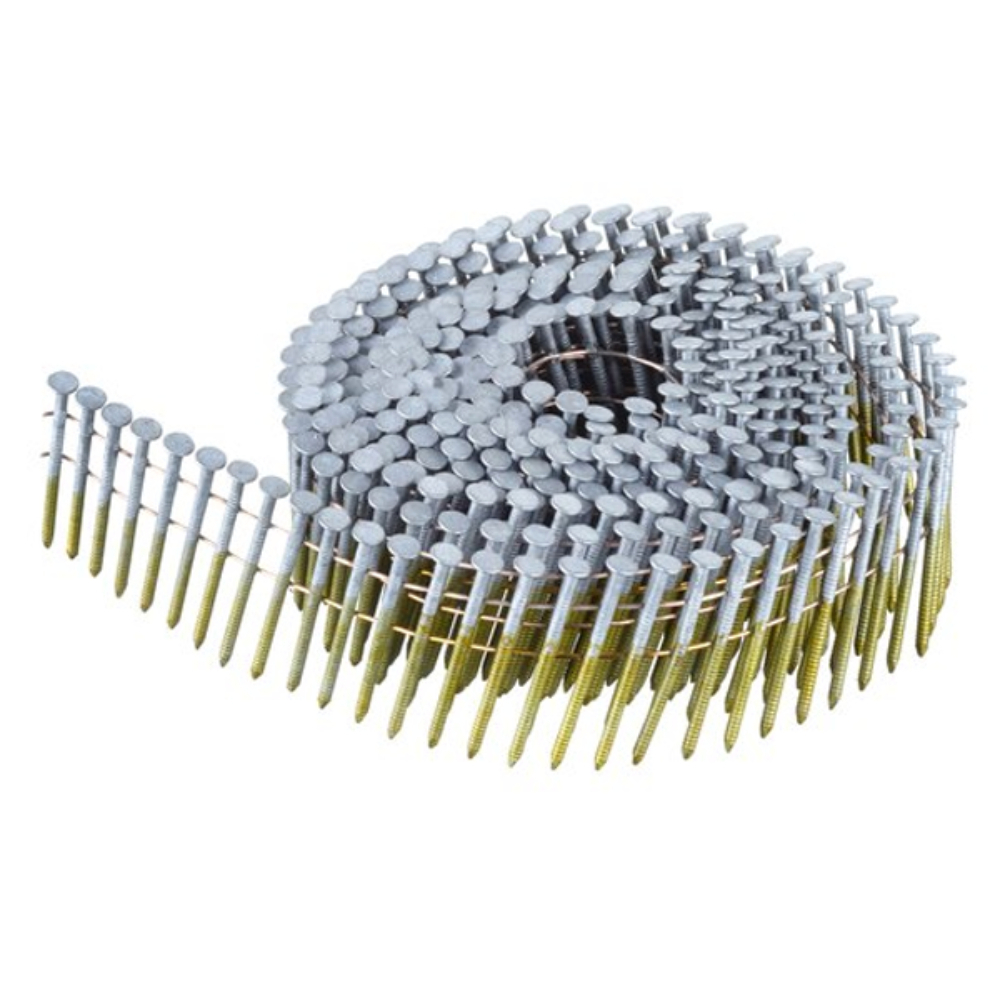 Pointes en rouleau crantées galvanisées à chaud 2,8 x 75 mm - DNF28R75HDZ - DEWALT