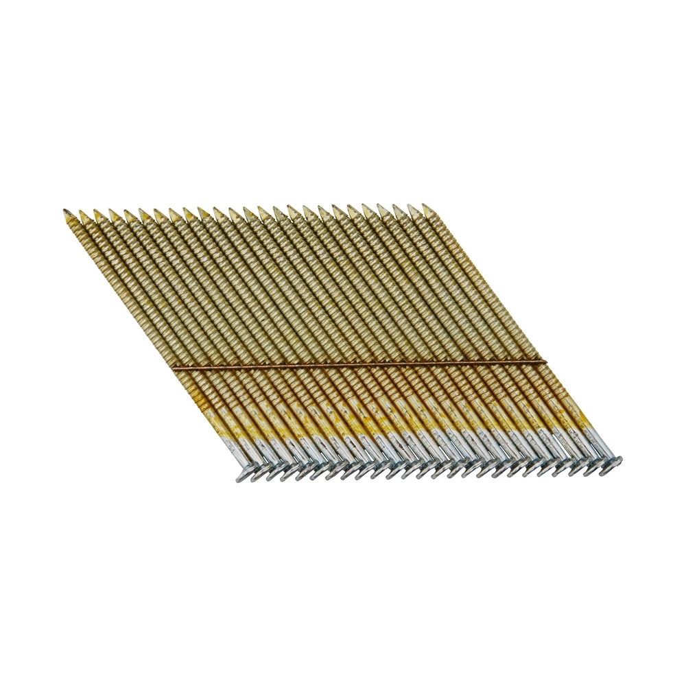 Pointes en bande métal 34° crantées électro-zinguées 3,1 x 90 mm - DNW31R90G12E - DEWALT