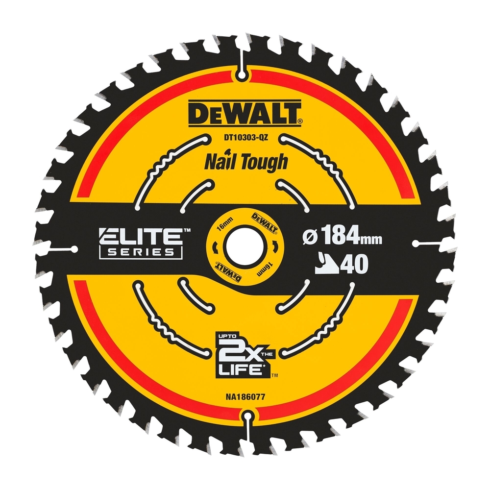 Lot de 3 lames de précision Extreme pour charpente (scie circulaire filaire) - DT10303-QZ - DEWALT