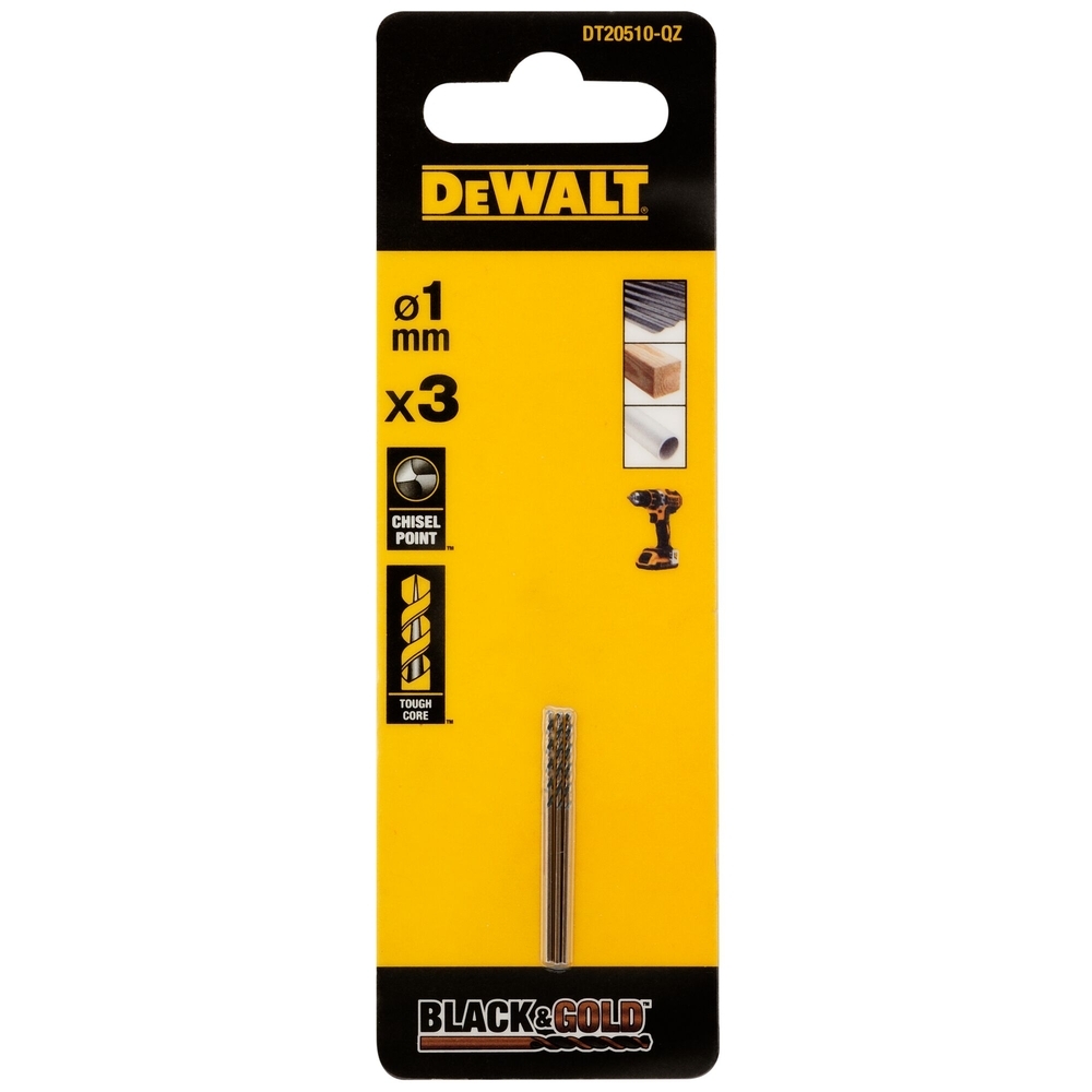 Foret HSS-G 1 x 12 x 24 mm - DT20510-QZ - DEWALT