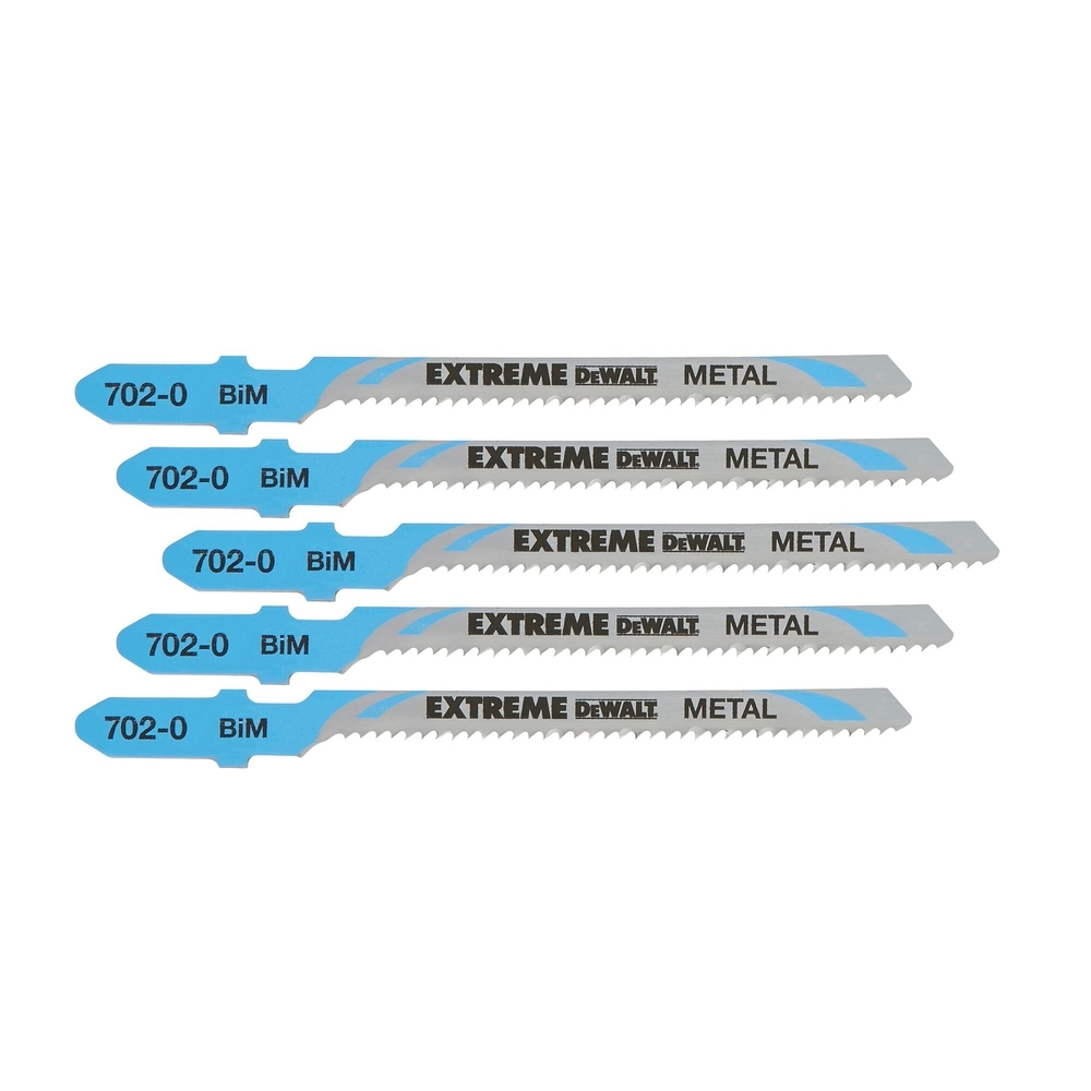 Lame scie sauteuse métal, alu et cuivre BiM profondeur de coupe < 4 mm attache T - DT2054-QZ - DEWALT