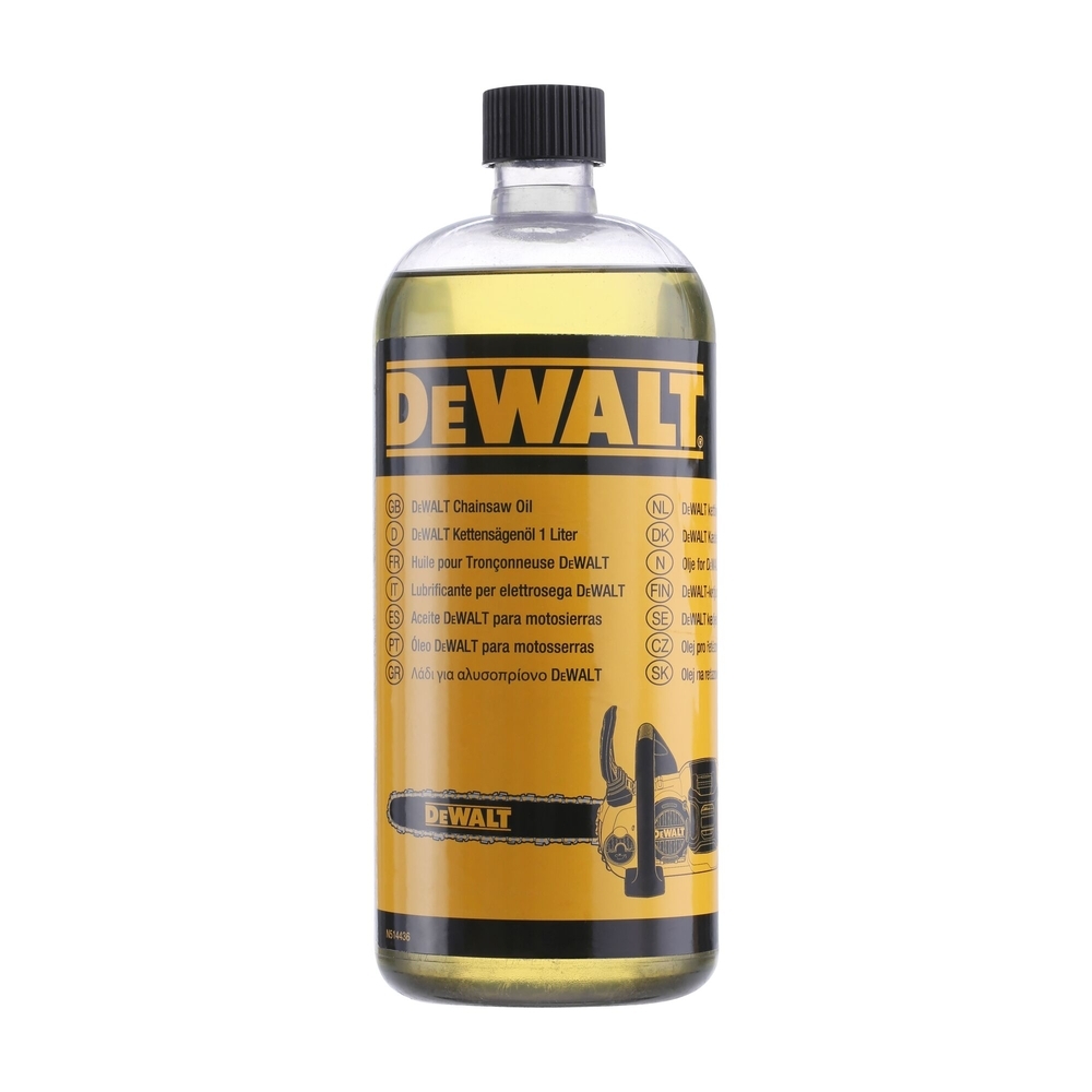 Huile lubrifiante pour lame de tronçonneuse 1L - DT20662-QZ - DEWALT