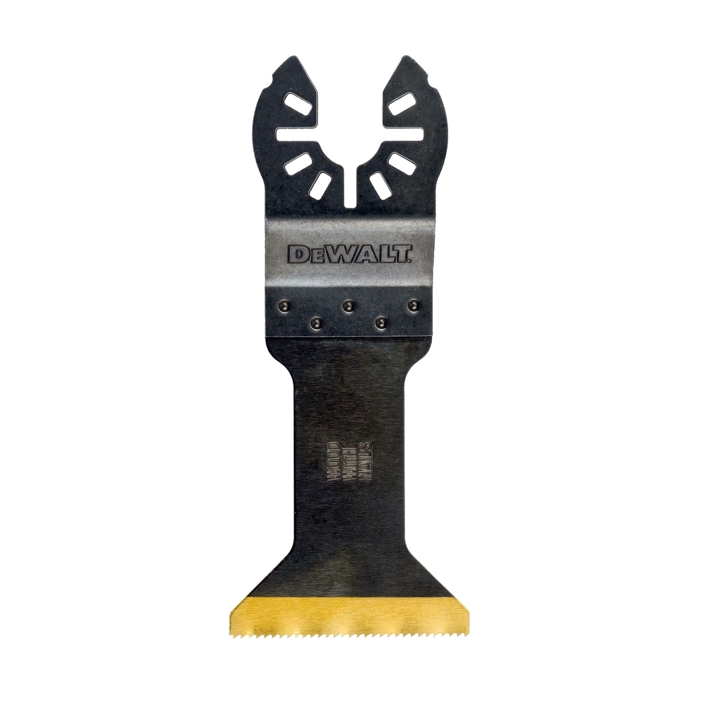 Lame titanium 44x55mm pour multi-cutter - bois avec clous, plaque de plâtre, PVC - DT20702-QZ - DEWALT