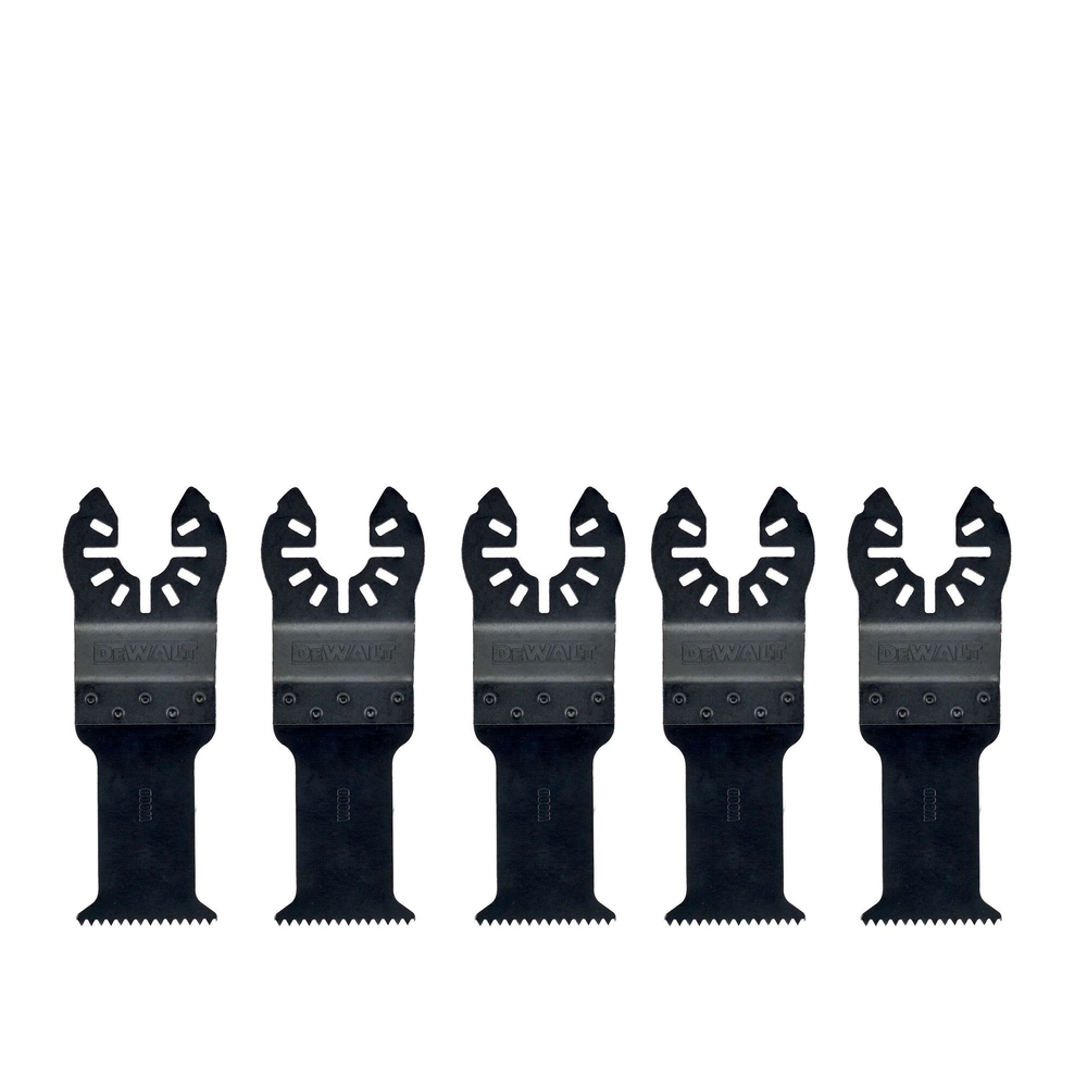 Jeu de 5 lames 30 x 43 mm BiM pour la coupe rapide pour multi-cutter - DT20725-QZ - DEWALT