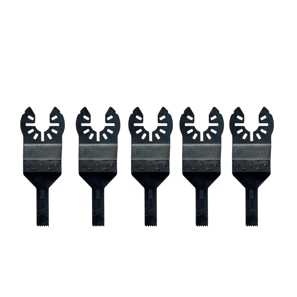 Jeu de 5 lames 10 x 43 mm pour la coupe de détail pour multi-cutter - DT20726-QZ - DEWALT