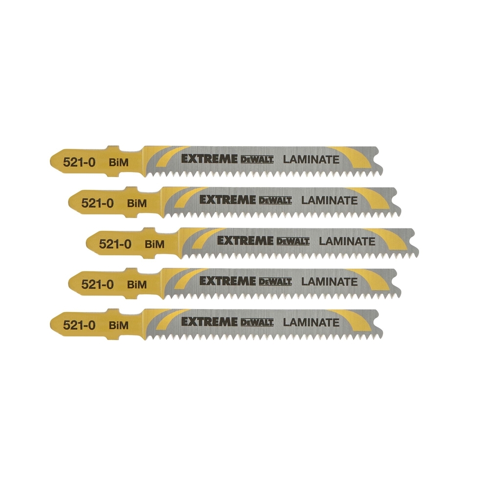 Lame scie sauteuse BiM applications spéciales profondeur coupe < 15 mm attache T - DT2080-QZ - DEWALT