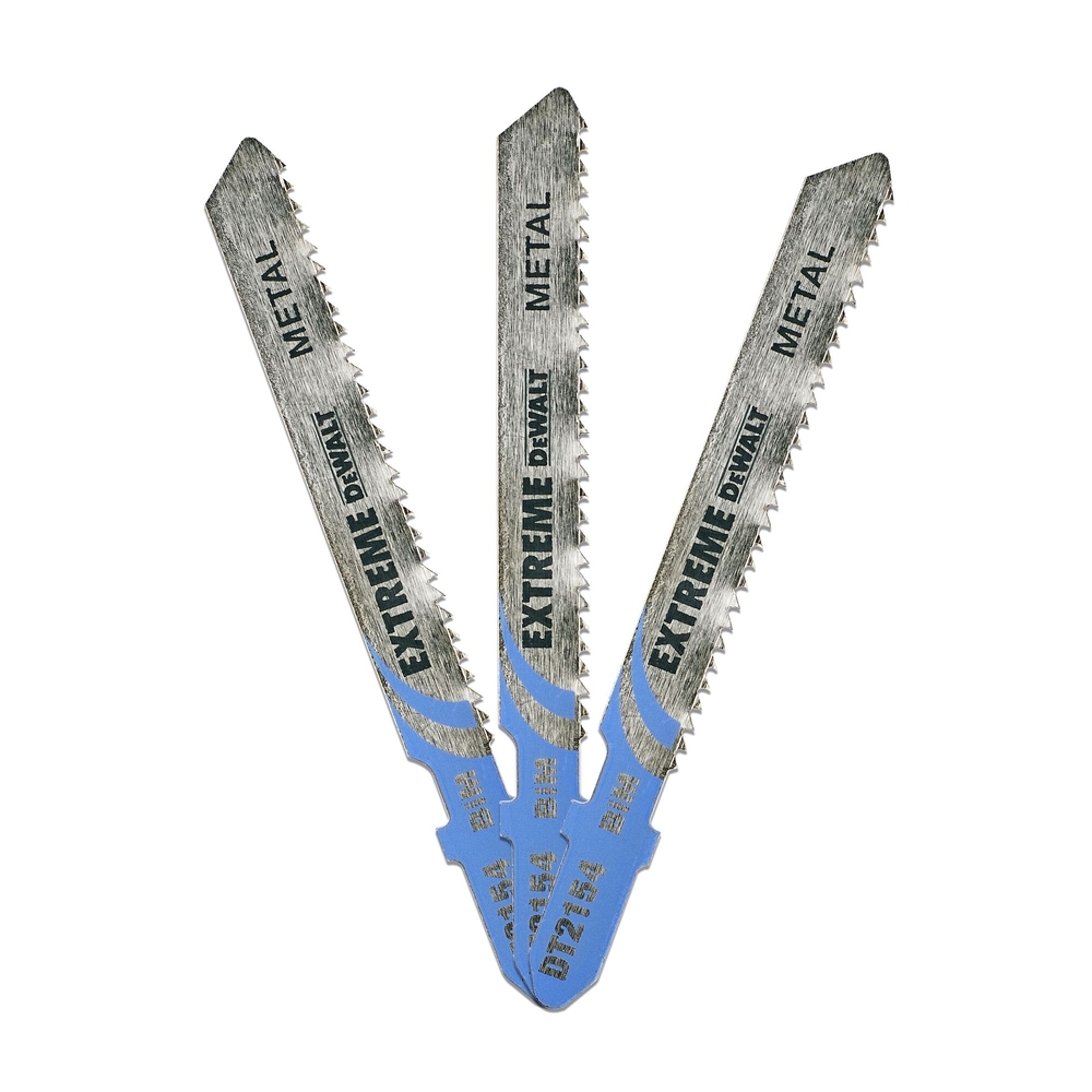 Lame scie sauteuse métal/alu/cuivre BiM profondeur de coupe < 9 mm attache T - DT2154-QZ - DEWALT