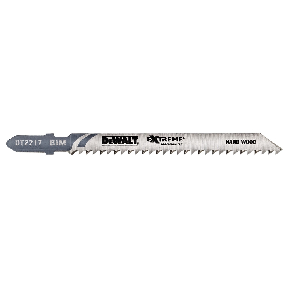 Lame scie sauteuse XPC denture rectifiée BiM profondeur de coupe <30mm attache T - DT2217-QZ - DEWALT