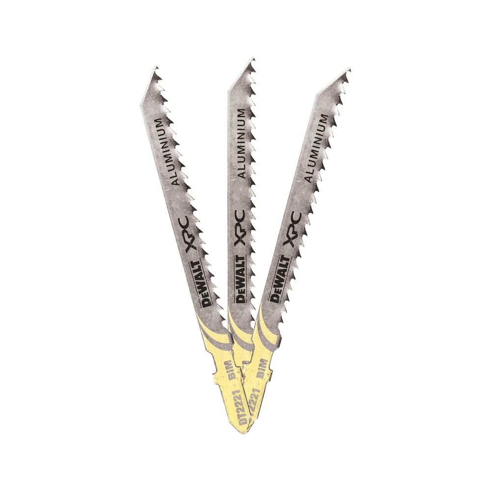 Lame scie sauteuse XPC denture fraisée BiM profondeur de coupe < 30 mm attache T - DT2221-QZ - DEWALT