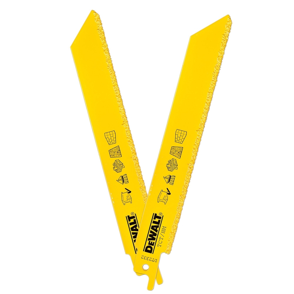 Lame de scie sabre à denture au carbure de tungstène 152 mm - DT2332-QZ - DEWALT